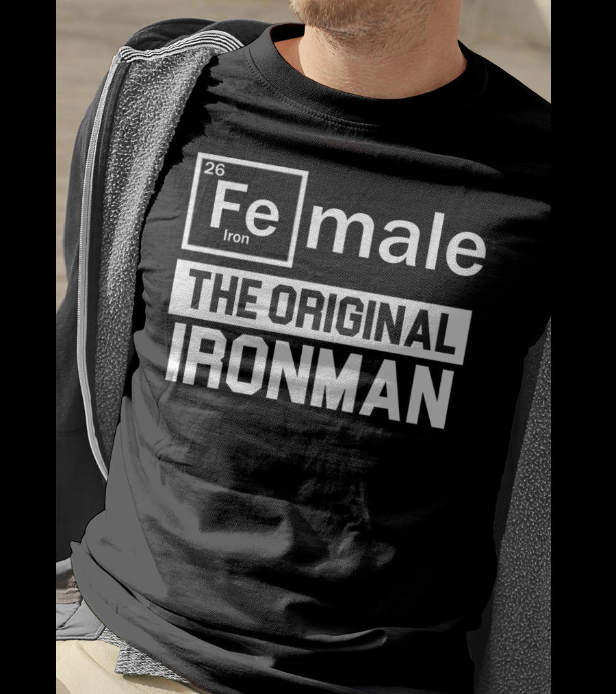 Iron Man Element Female The Original Ironman T-Shirt