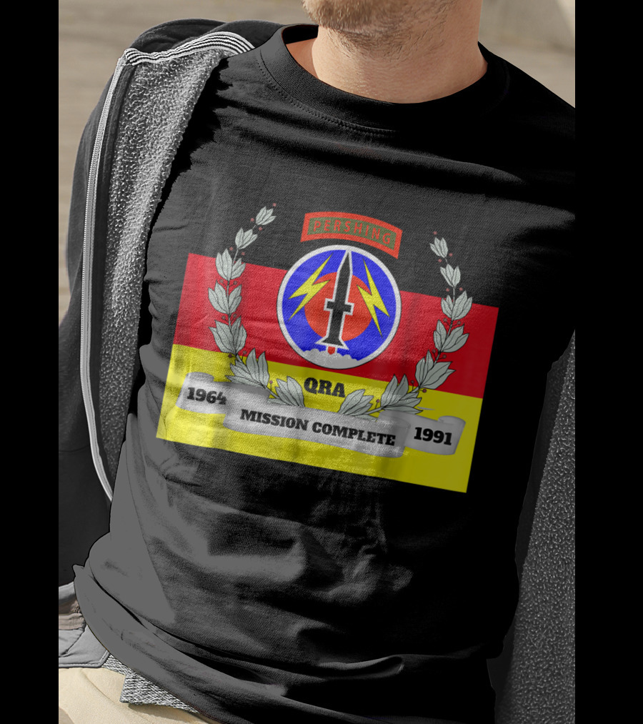 Pershing QRA Mission Complete 1964 To 1991 T-Shirt
