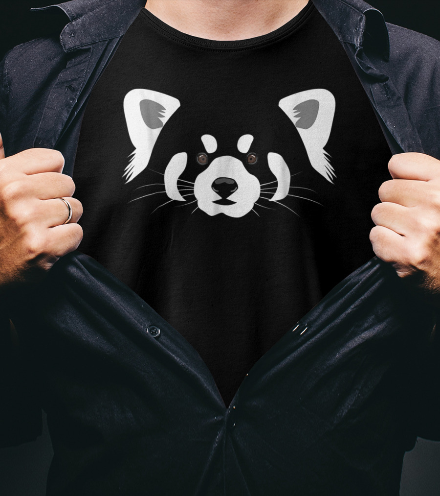 Red Panda Face T-Shirt