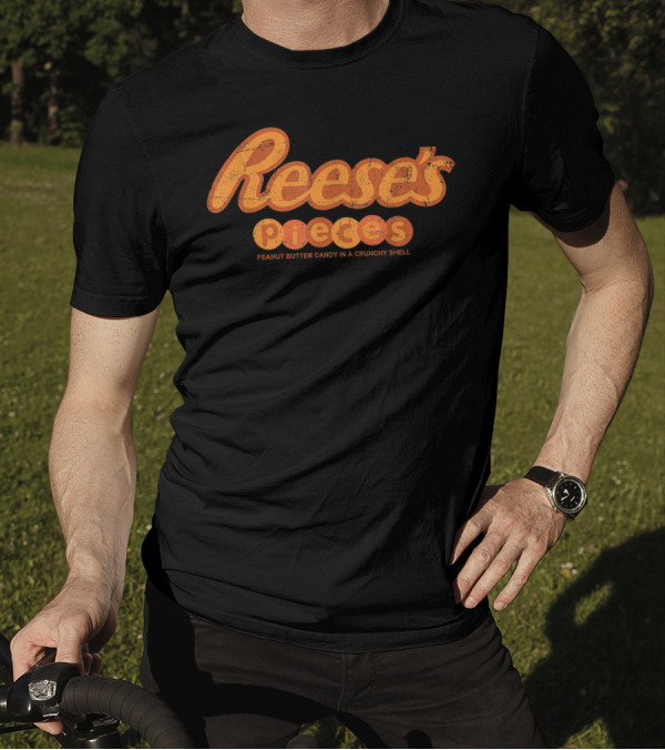 Reese's Pieces Peanut Butter Candy In A Crunchy Shell T-Shirt