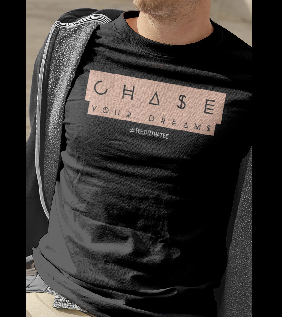 Chase Your Dreams #Fresh2Imatee Made To Match Jordan 1 High Og Crimson Tint T-Shirt