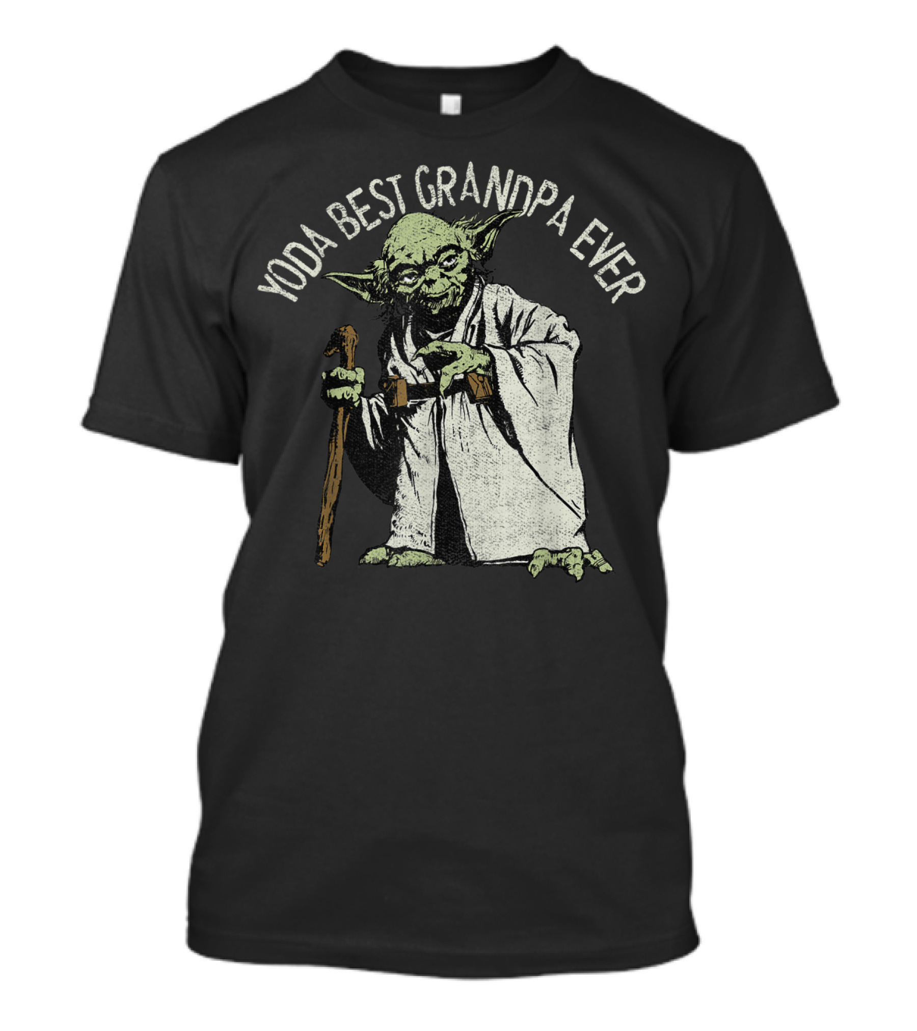 Star Wars Yoda Best Grandpa Ever T-Shirt