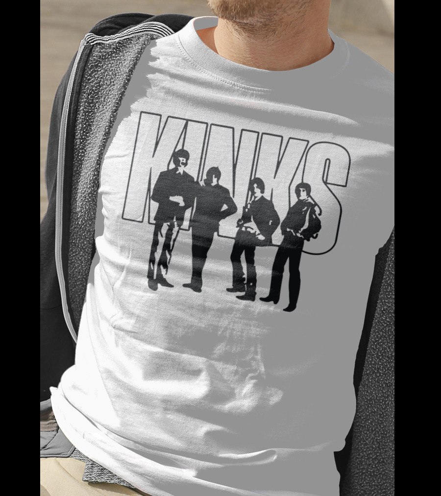 Kinks Music Band Members T-Shirt