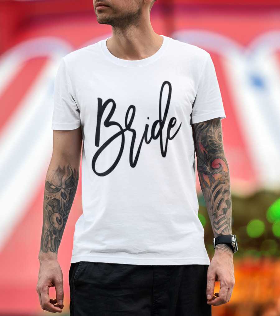 Bride Newlywed Engagement T-Shirt