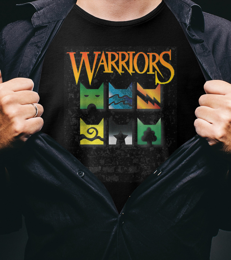 Warrior Cats Clan Icons Boys And Girls Warriors T-Shirt