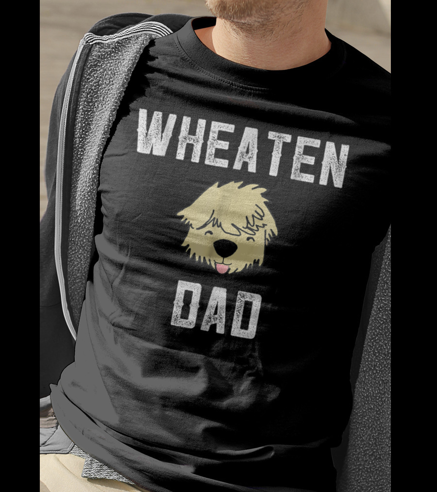 Wheaten Dad Soft Coated Wheaten Terrier Fathers T-Shirt