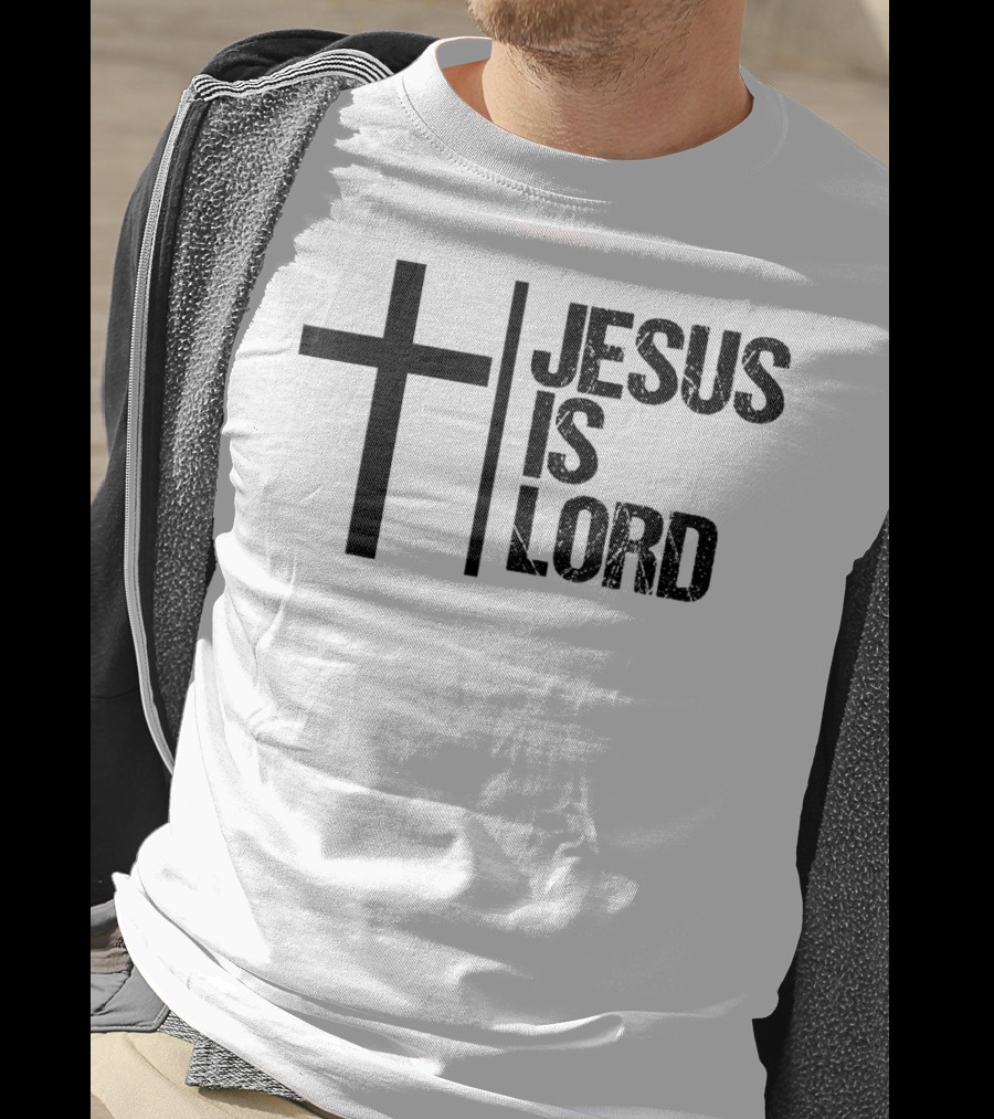 Jesus Is Lord Cross Faith Christian Bible T-Shirt
