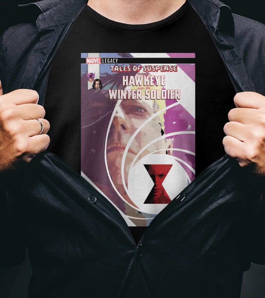 Marvel Legacy Tales Of Suspense Presents Hawkeye And The Winter Soldier T-Shirt