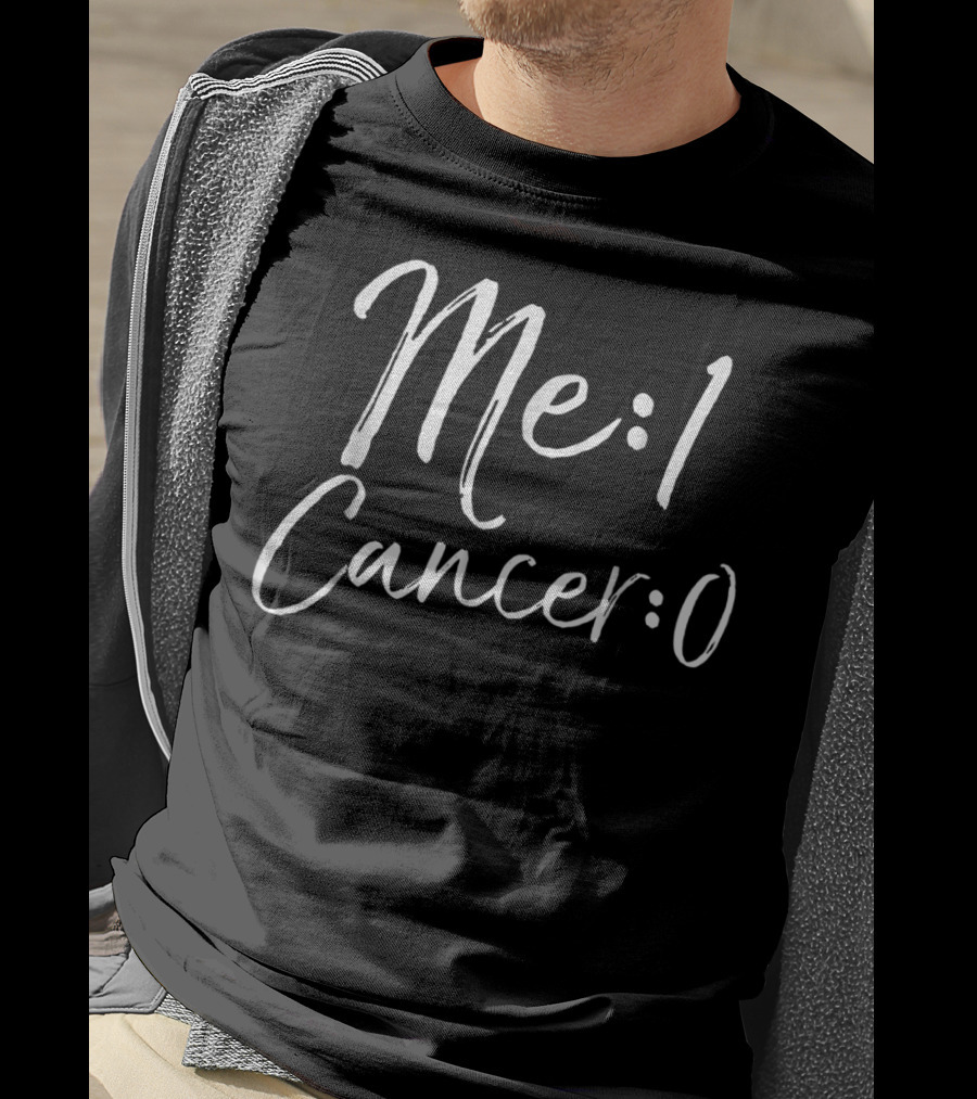 Me 1 Cancer 0 Cute Survivor Remission T-Shirt