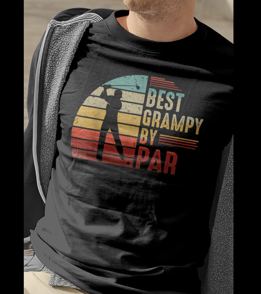 Best Grampy By Par Golf Lover T-Shirt