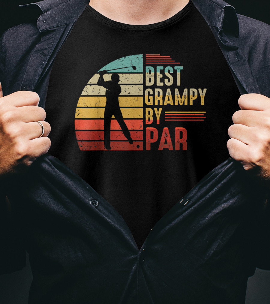 Best Grampy By Par Golf Lover T-Shirt