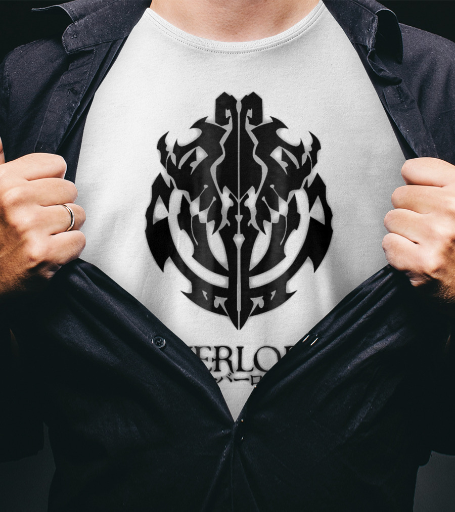 Overlord Anime Emblem Japanese Text For Kid Girl T-Shirt