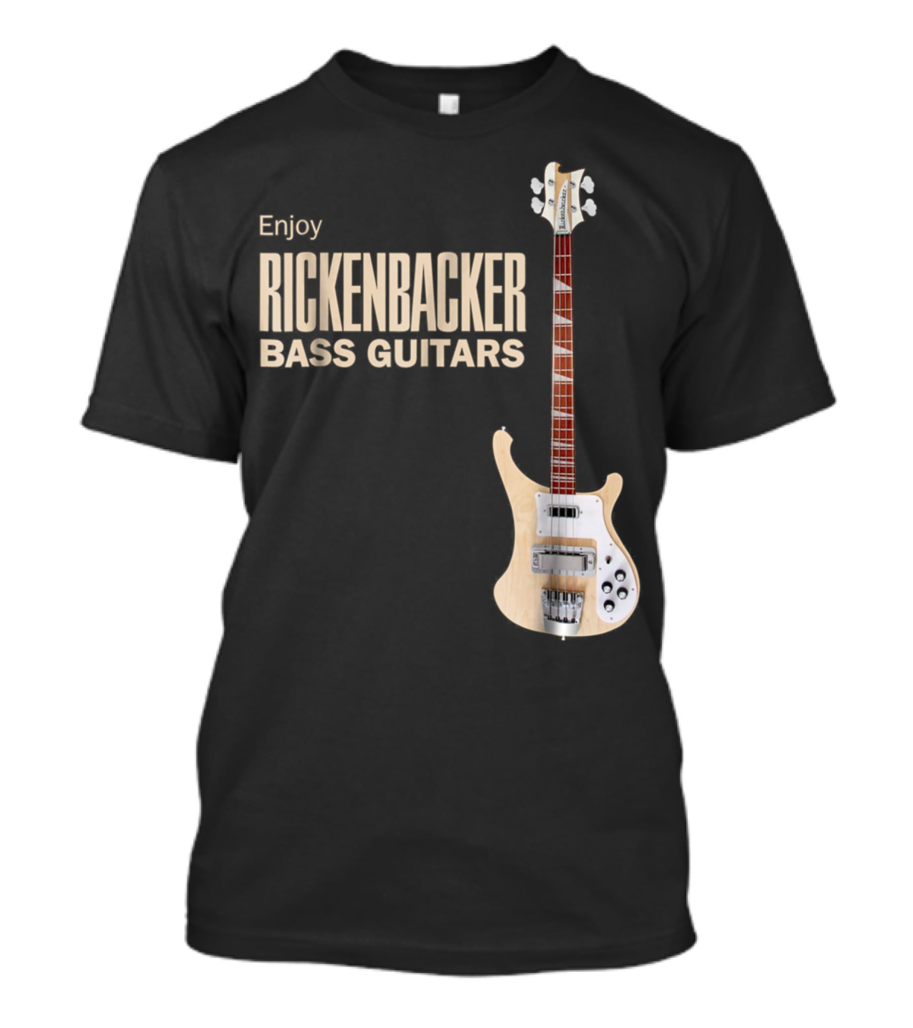 Enjoy Rickenbacker Bass Guitars T-Shirt