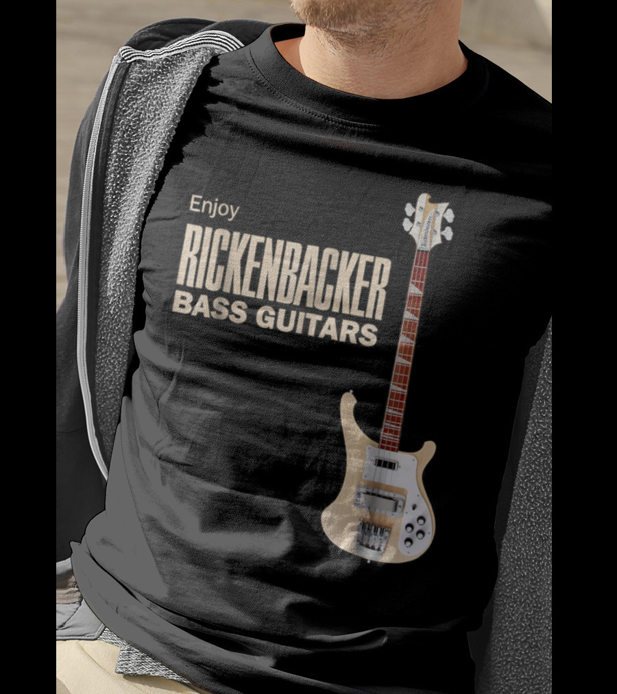 Enjoy Rickenbacker Bass Guitars T-Shirt