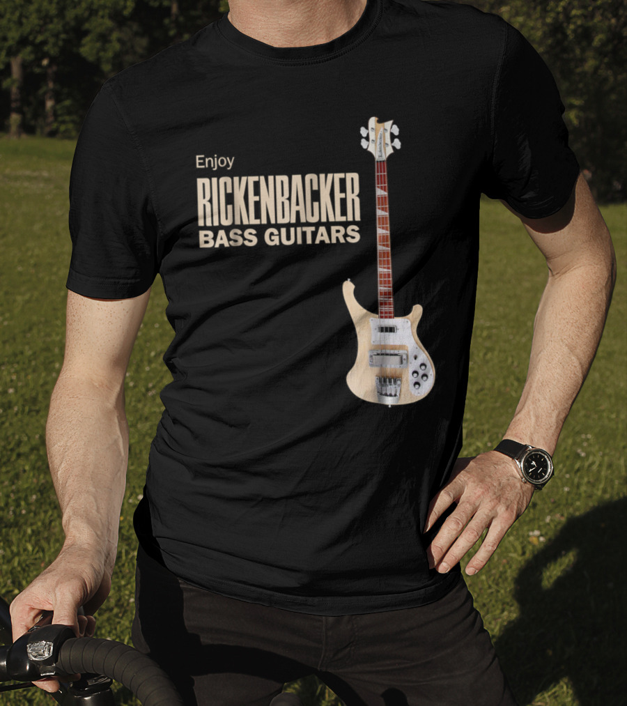 Enjoy Rickenbacker Bass Guitars T-Shirt