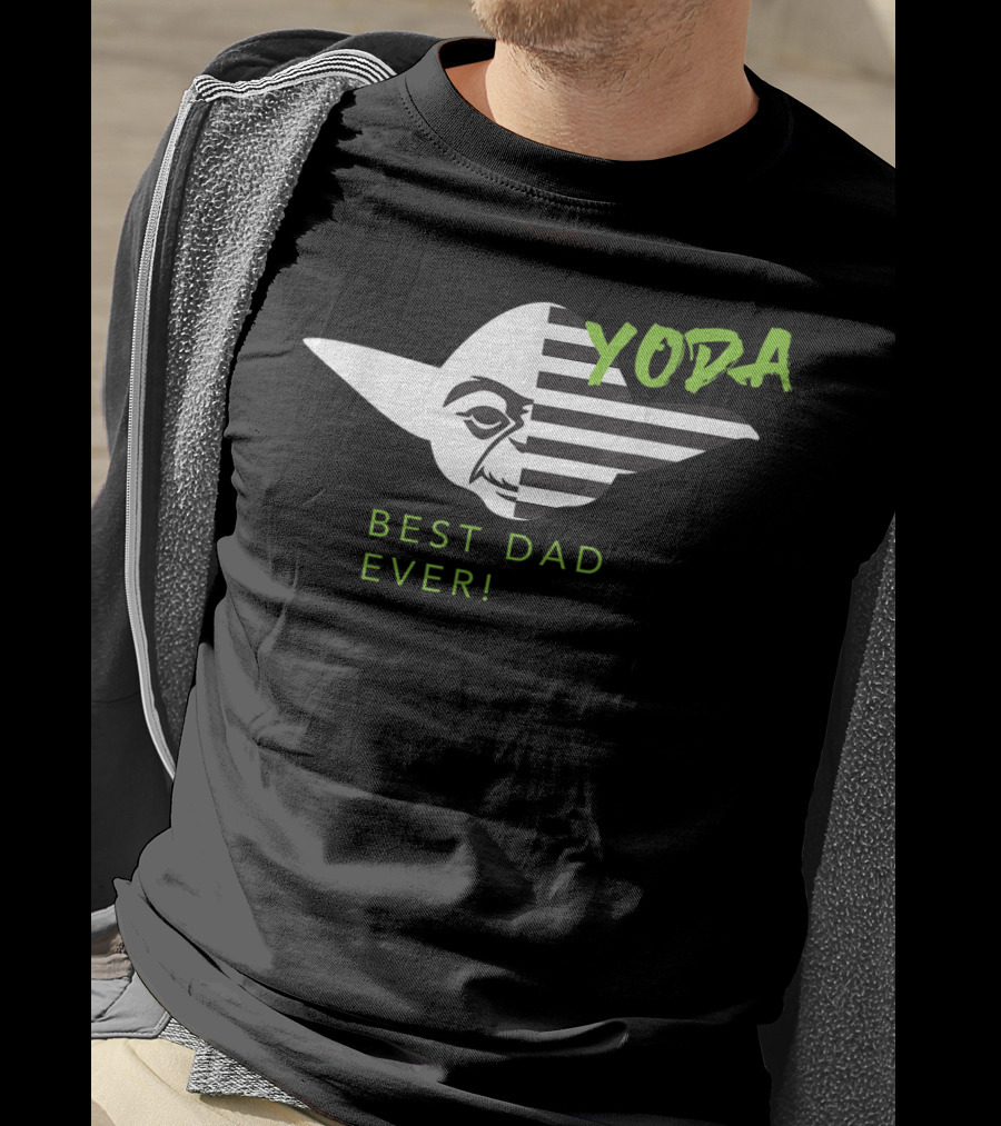 Yoda Best Dad Ever Star Wars T-Shirt