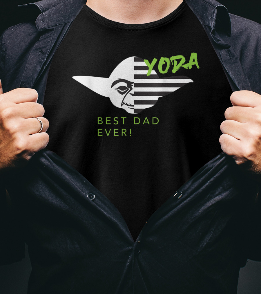 Yoda Best Dad Ever Star Wars T-Shirt