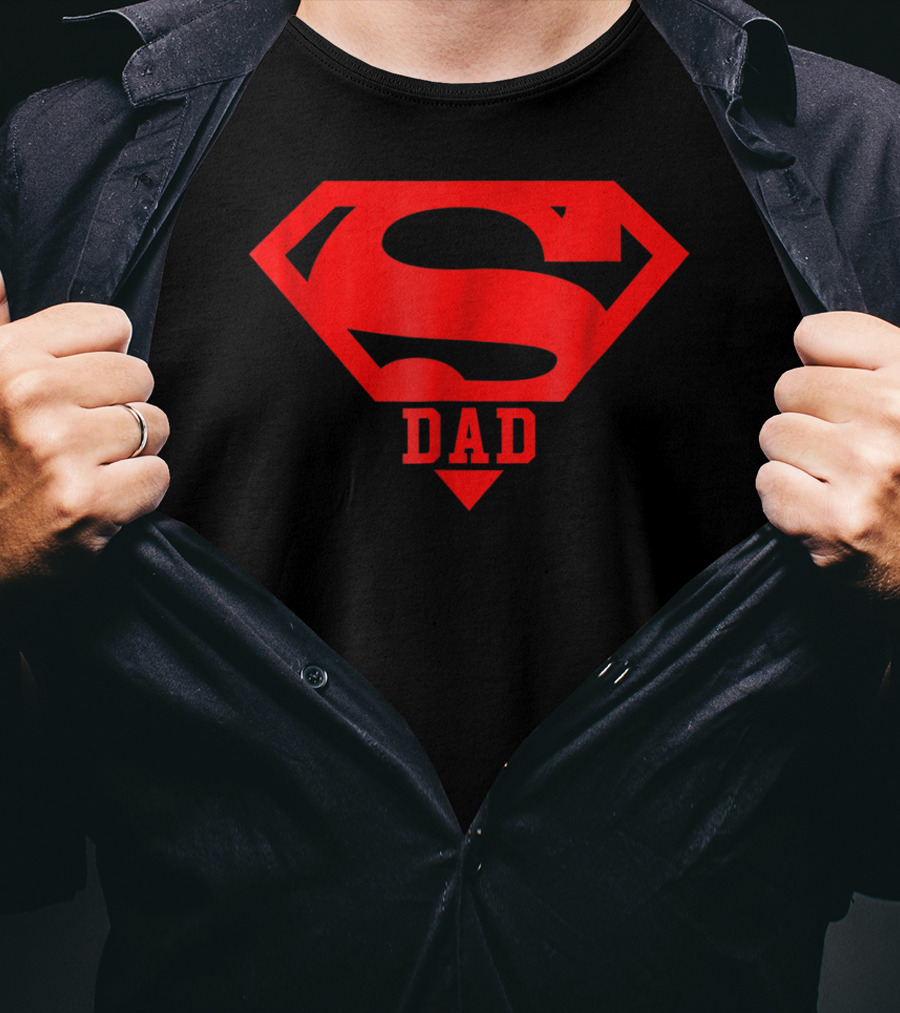 Superdad Superman Logo Dad T-Shirt