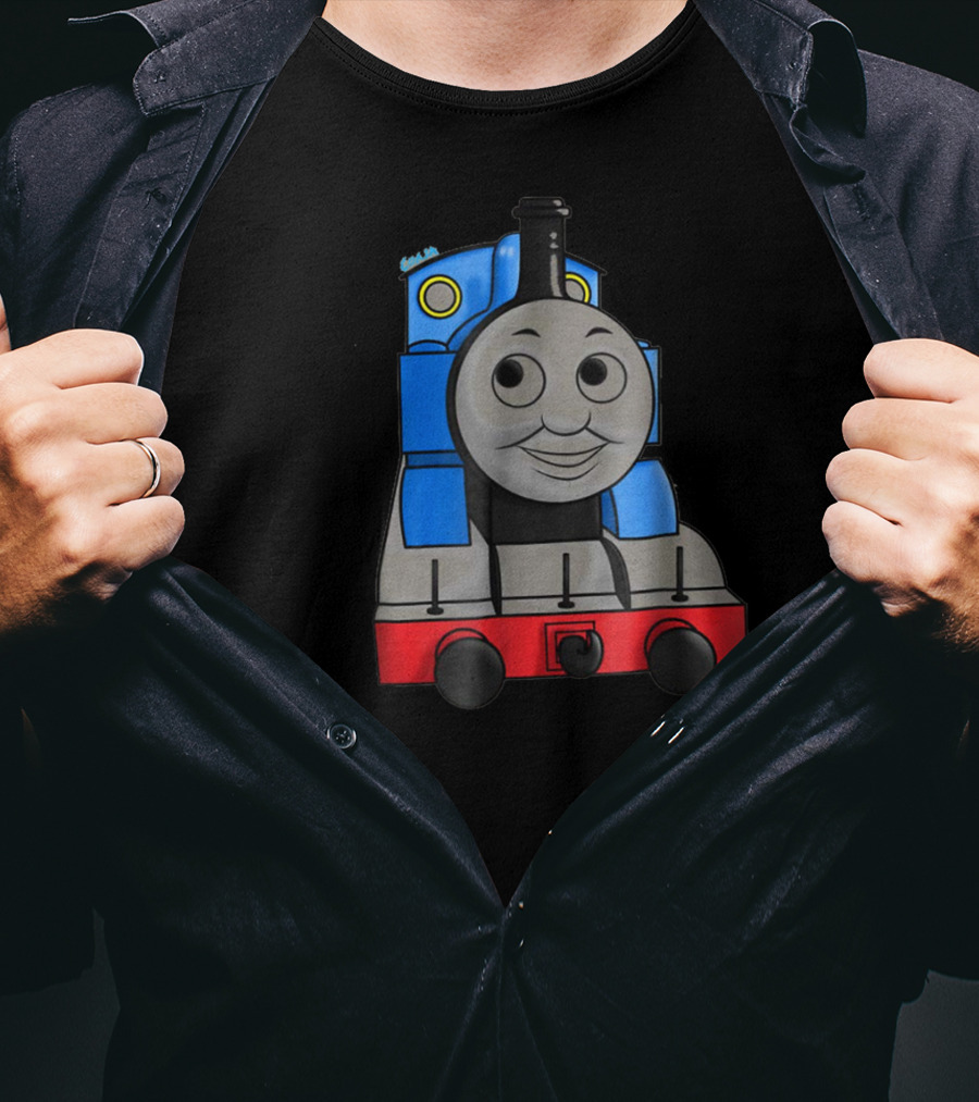 Thomas The Tank Engine Puffing Along Train T-Shirt