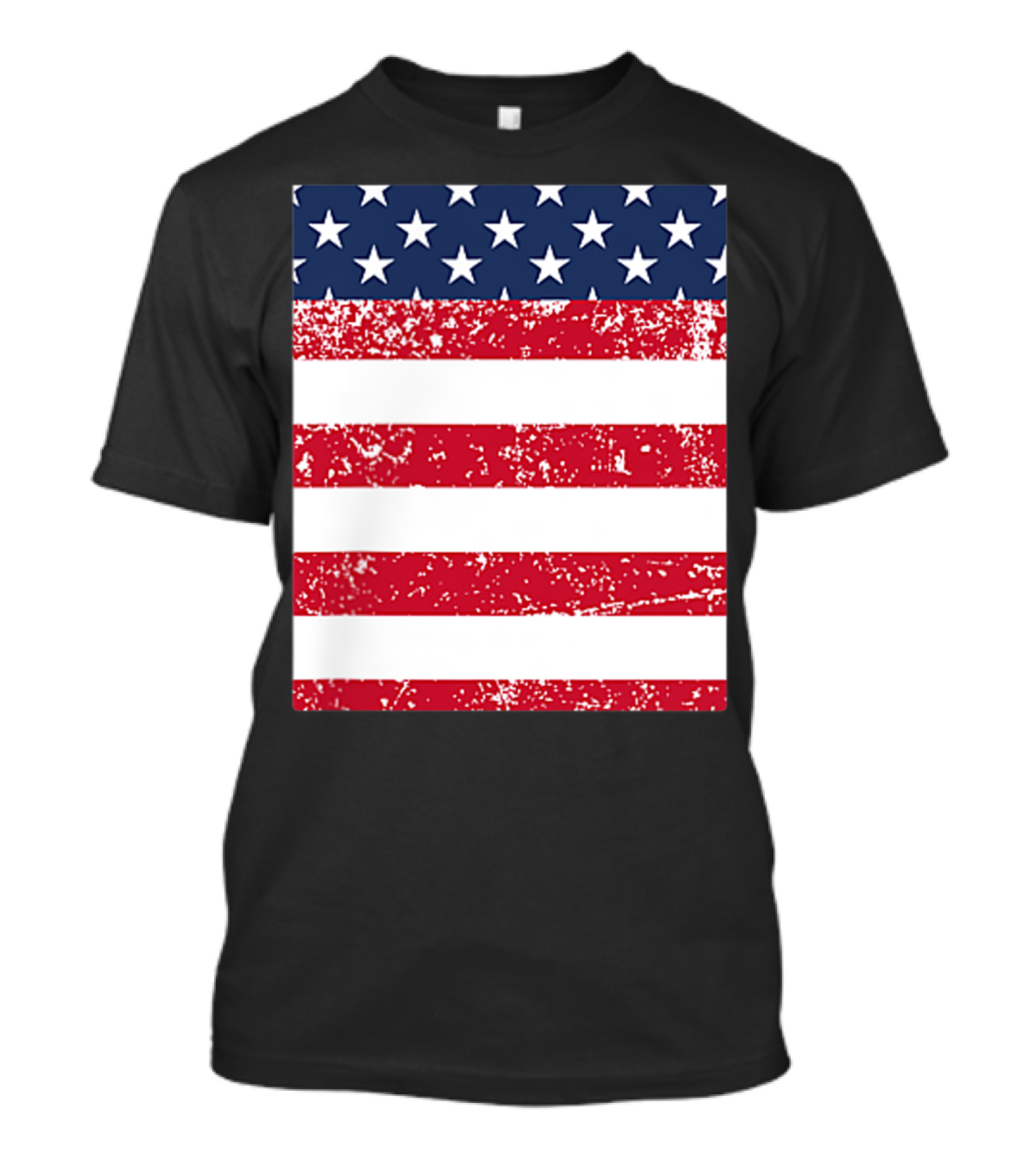 USA Pocket American Flag T-Shirt