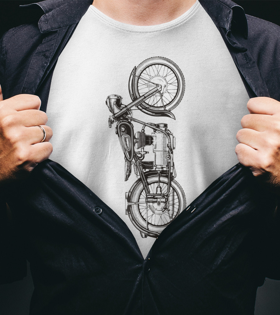 Vintage Motorcycle Classic T-Shirt