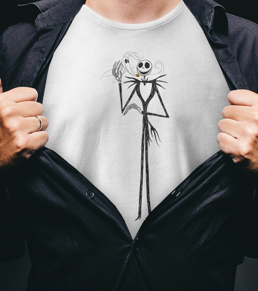 Disney The Nightmare Before Christmas Jack Skellington Halloween T-Shirt
