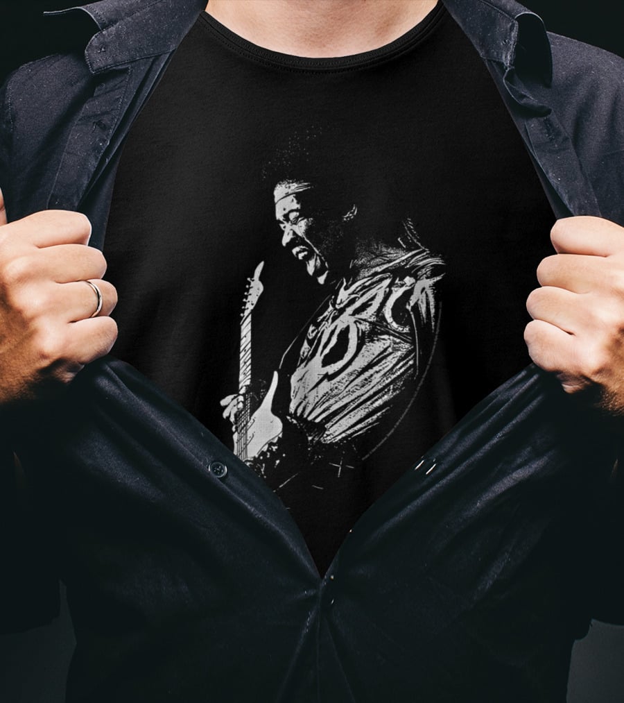 Jimi Hendrix Freedom Rock And Roll Hall Of Fame T-Shirt