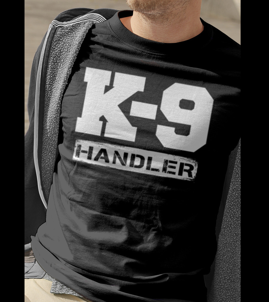 K-9 Handler Police Sheriff Cops Law Enforcement Du T-Shirt