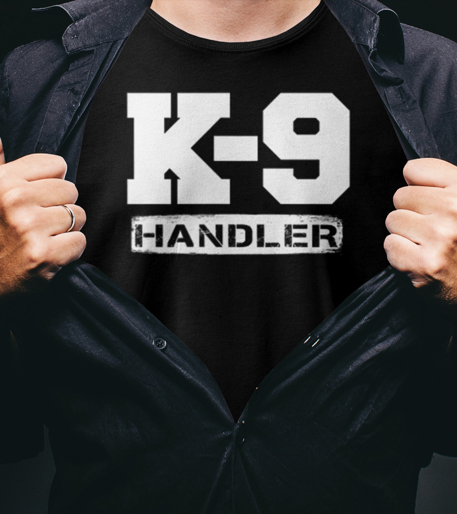 K-9 Handler Police Sheriff Cops Law Enforcement Du T-Shirt