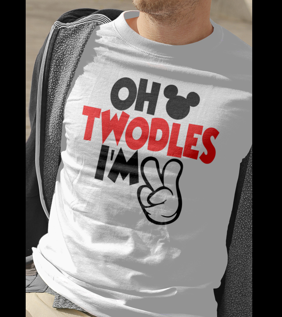 Oh Twodles I'm Two Year Old Birthday T-Shirt