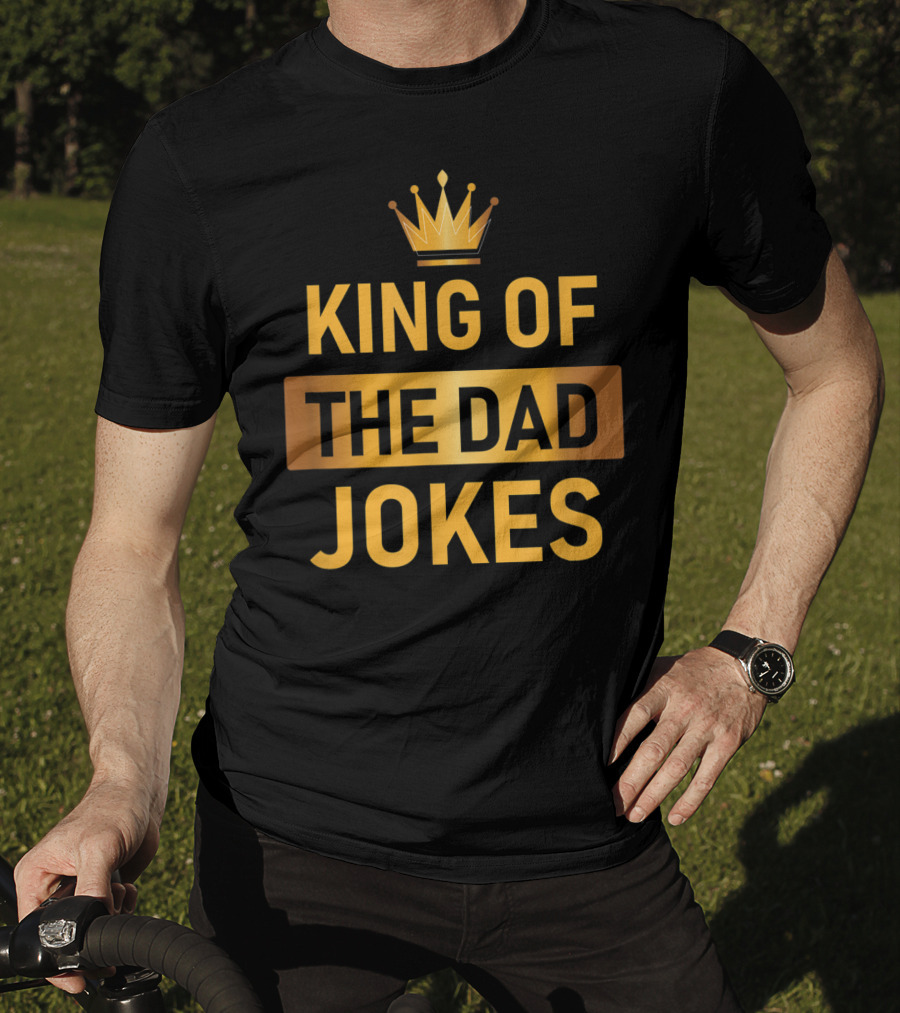 King Of The Dad Jokes Crown T-Shirt
