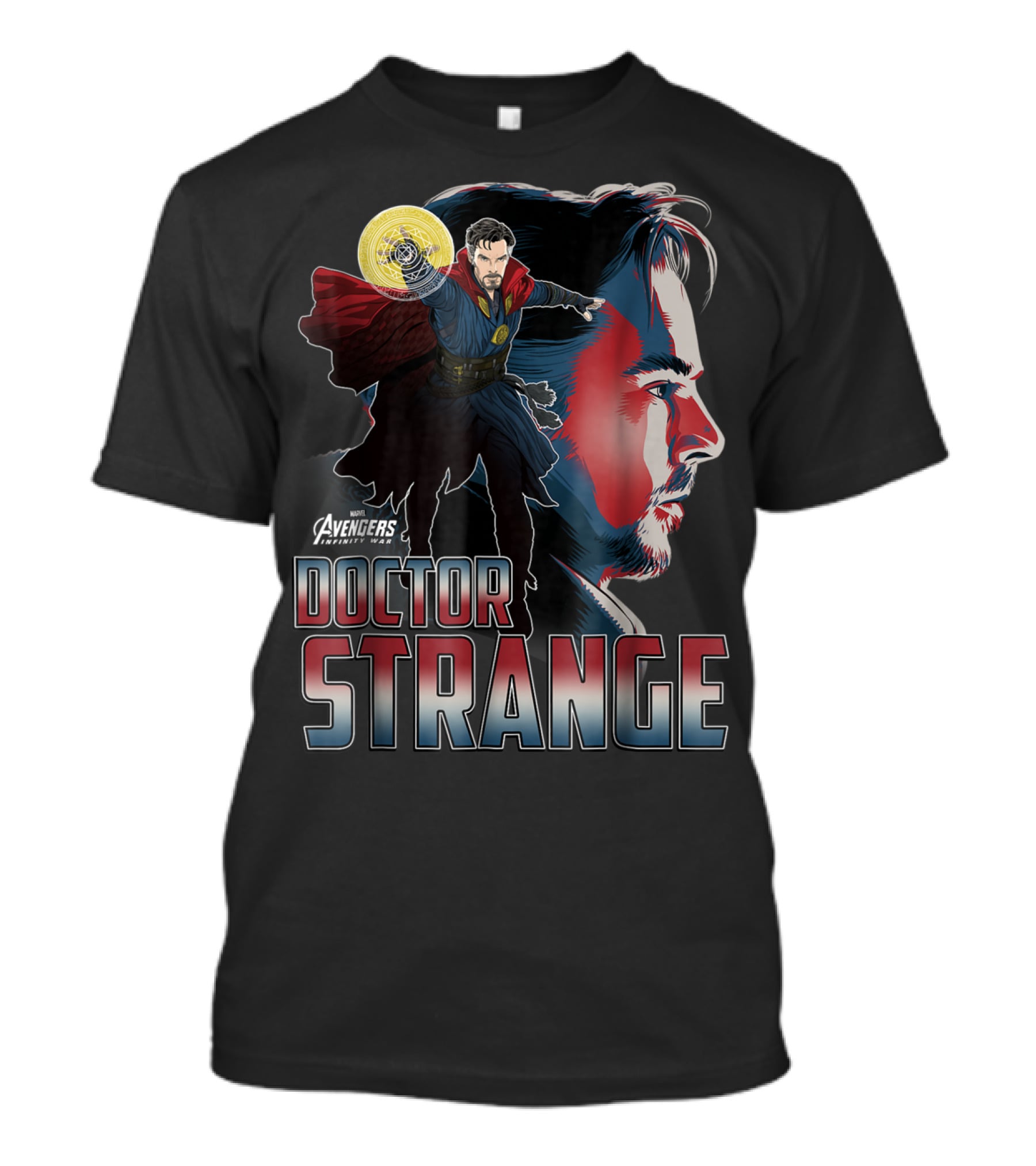 Doctor Strange Profile Avengers Infinity War T-Shirt