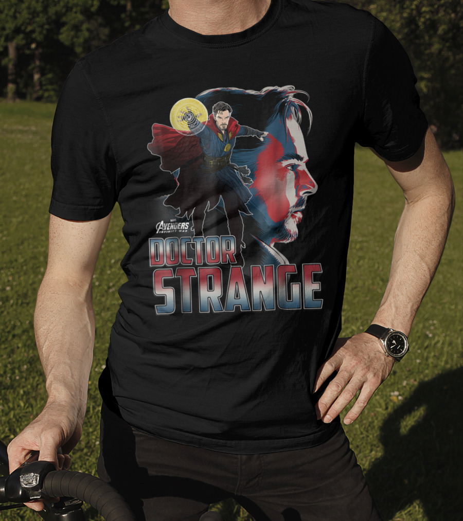 Doctor Strange Profile Avengers Infinity War T-Shirt