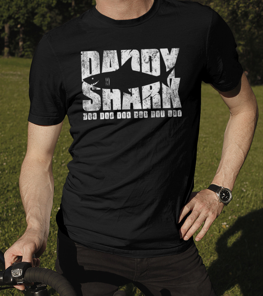 Daddy Shark Doo Doo Doo Mens Cool Daddy Shark T-Shirt