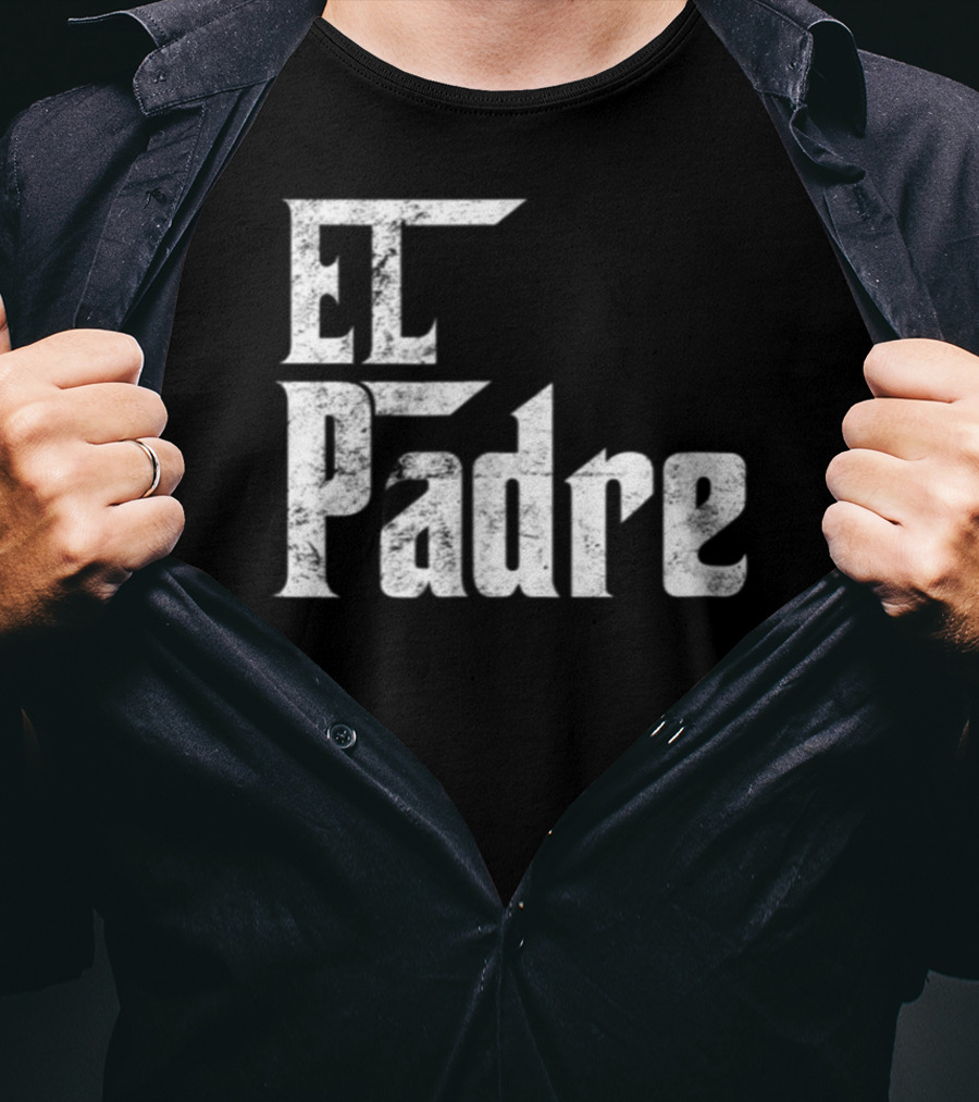 El Padre Papi Chulo Playera Para Día De Los Padres T-Shirt