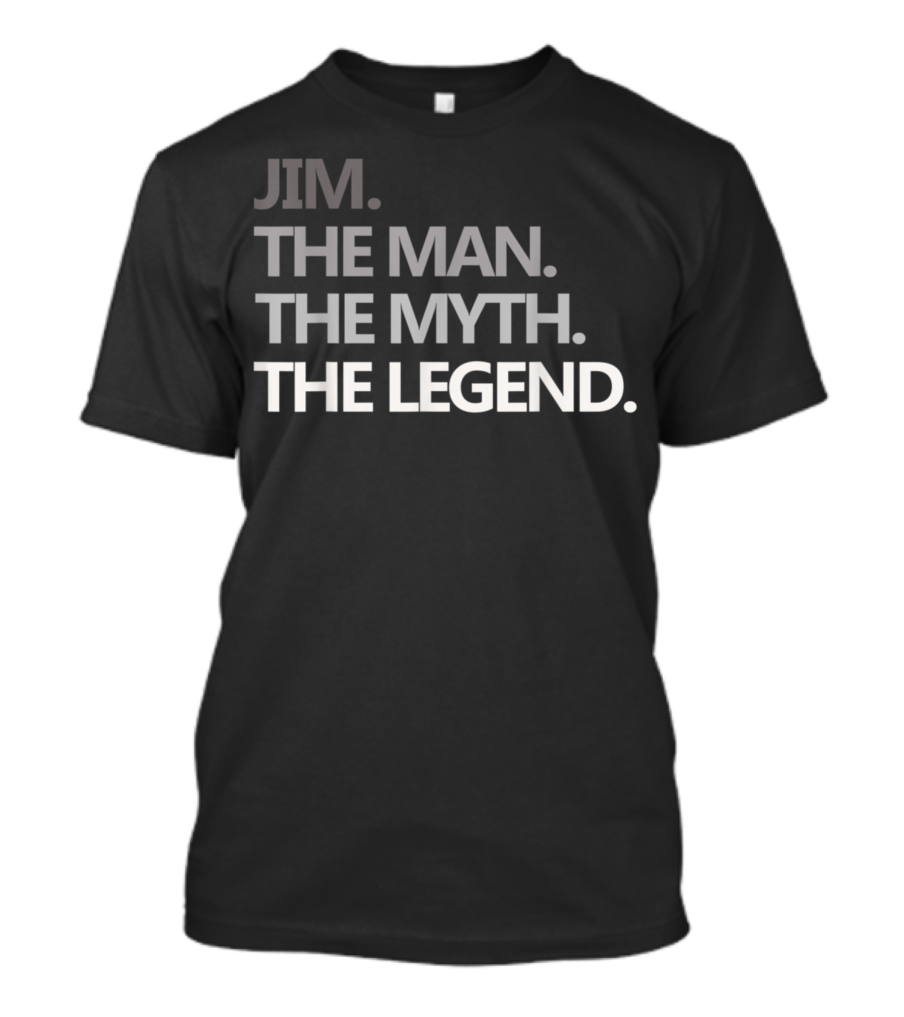 Jim The Man The Myth The Legend T-Shirt