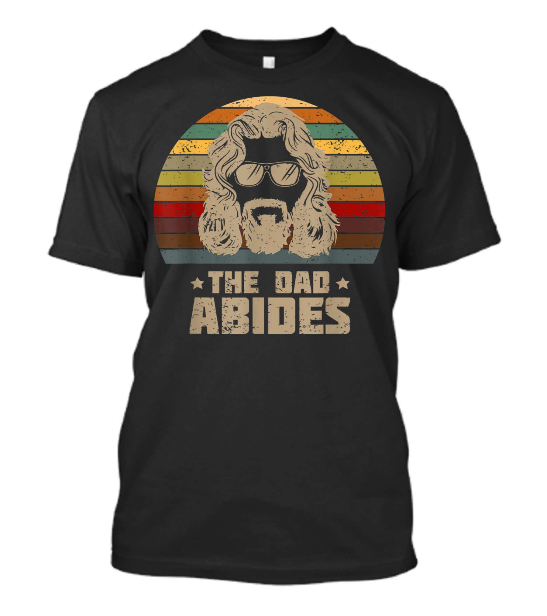 The Dad Abides Retro T-Shirt