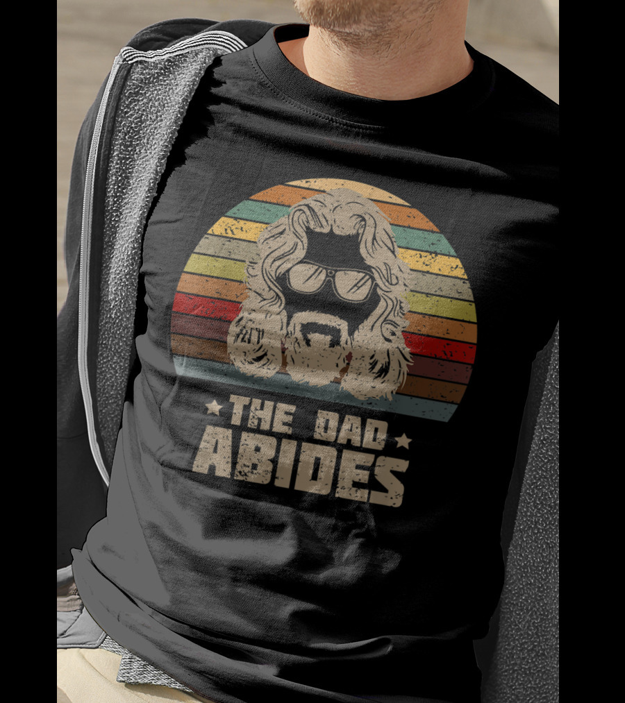 The Dad Abides Retro T-Shirt