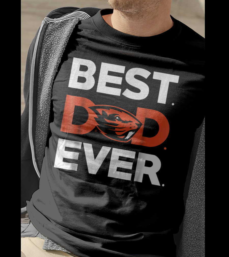 Oregon State Beavers Best Dad Ever T-Shirt