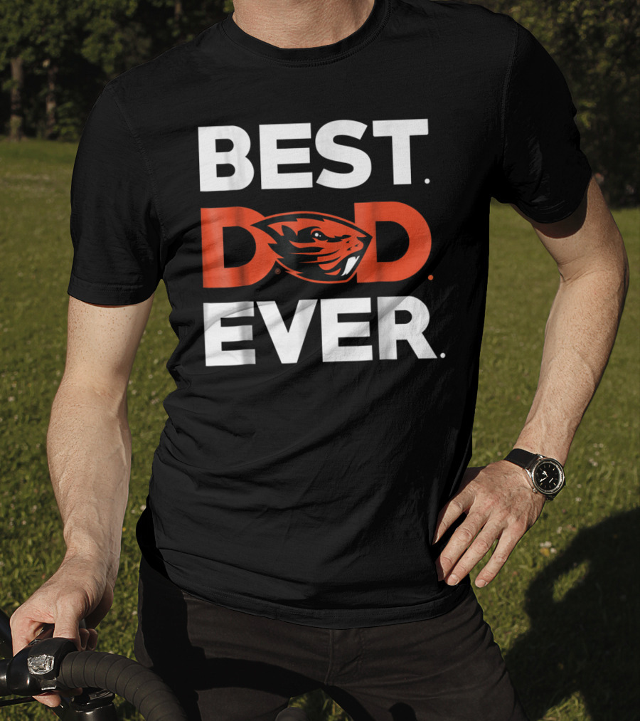 Oregon State Beavers Best Dad Ever T-Shirt