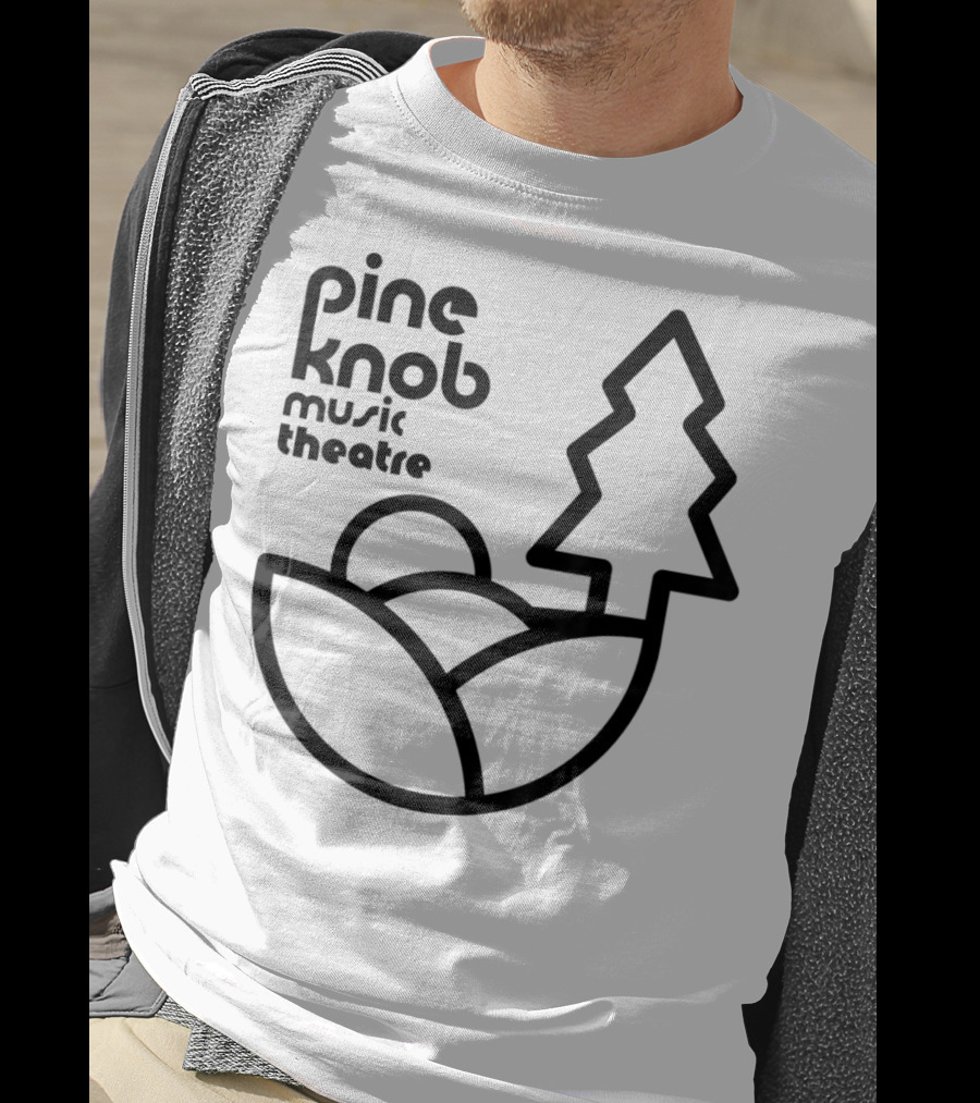 Pine Knob Music Theatre Iconic Tree And Hills T-Shirt