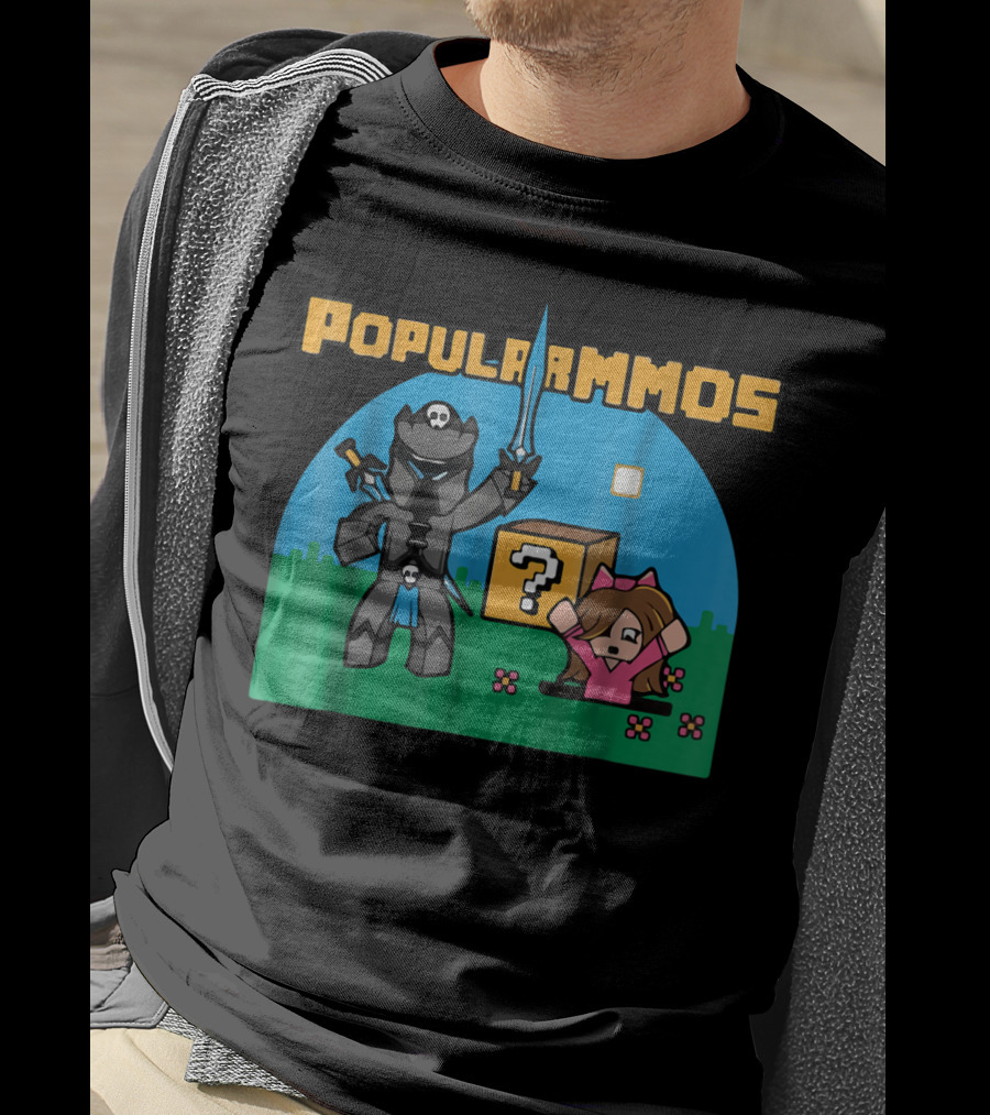 Popularmmos Meets Pixel Adventure With Jen T-Shirt
