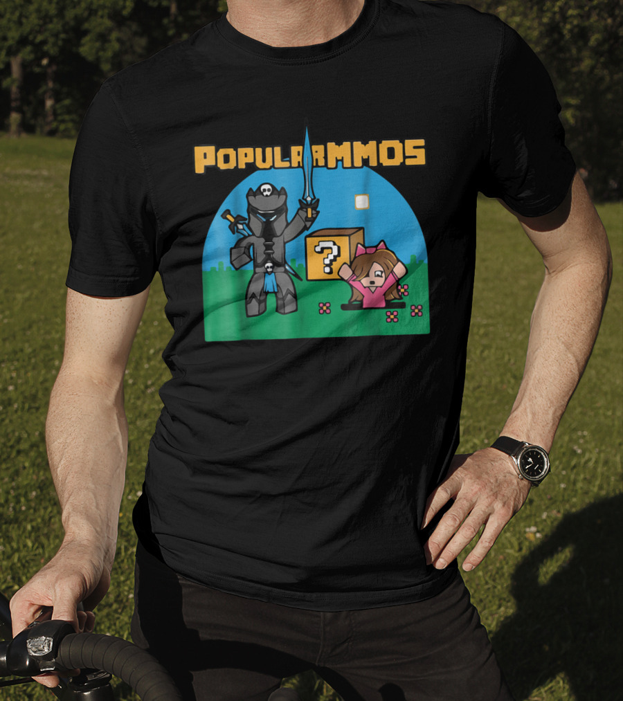 Popularmmos Meets Pixel Adventure With Jen T-Shirt