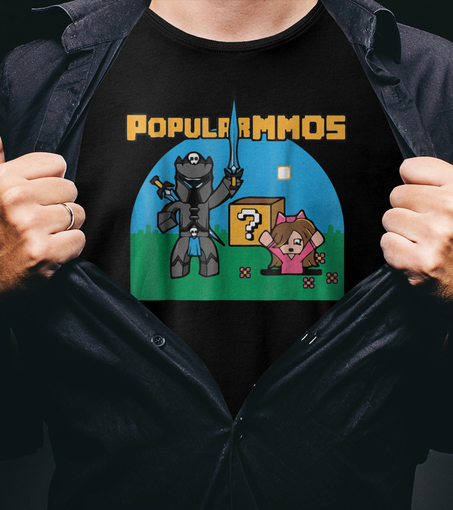 Popularmmos Meets Pixel Adventure With Jen T-Shirt