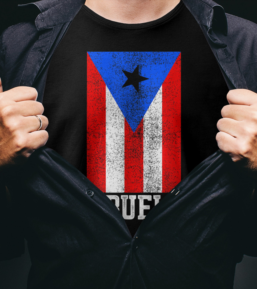 Puerto Rico Flag Abuelo T-Shirt