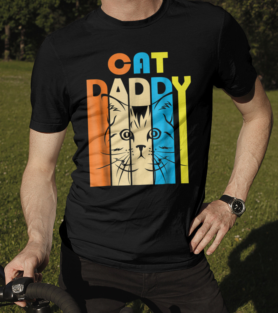 CAT DADDY Retro Vintage T-Shirt