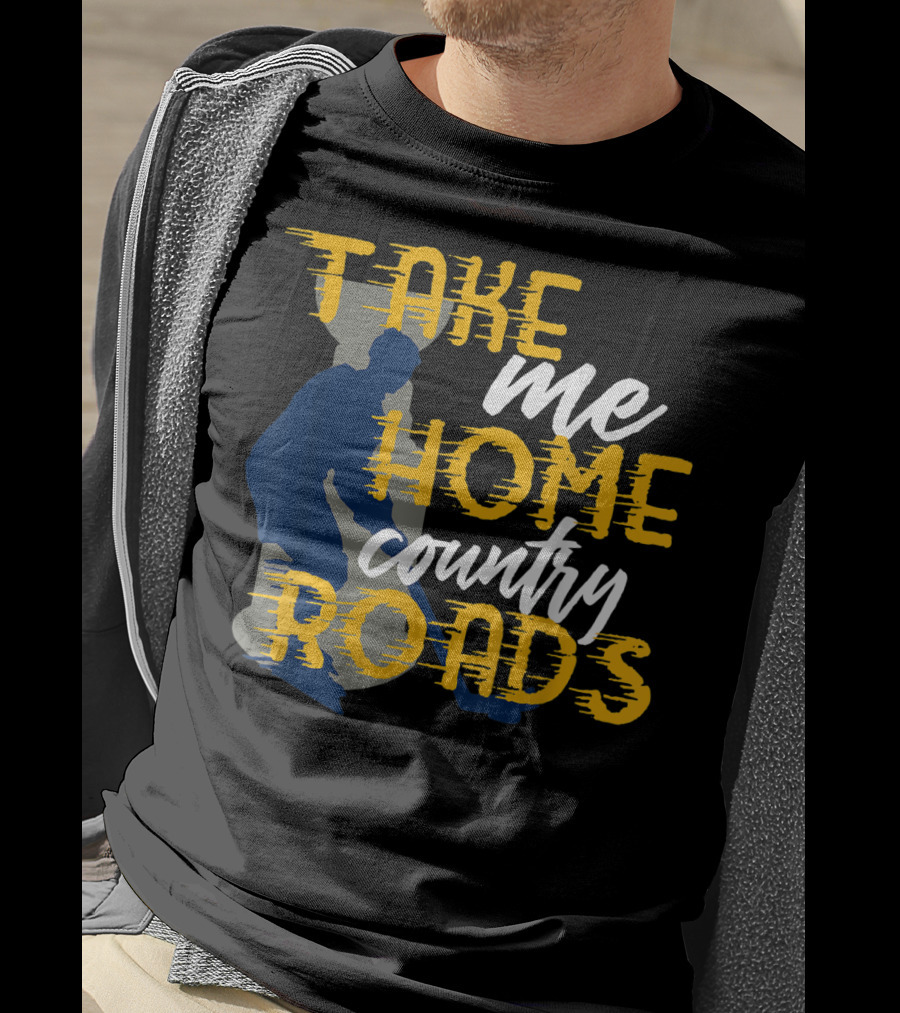Take Me Home Country Roads Hockey Fan T-Shirt