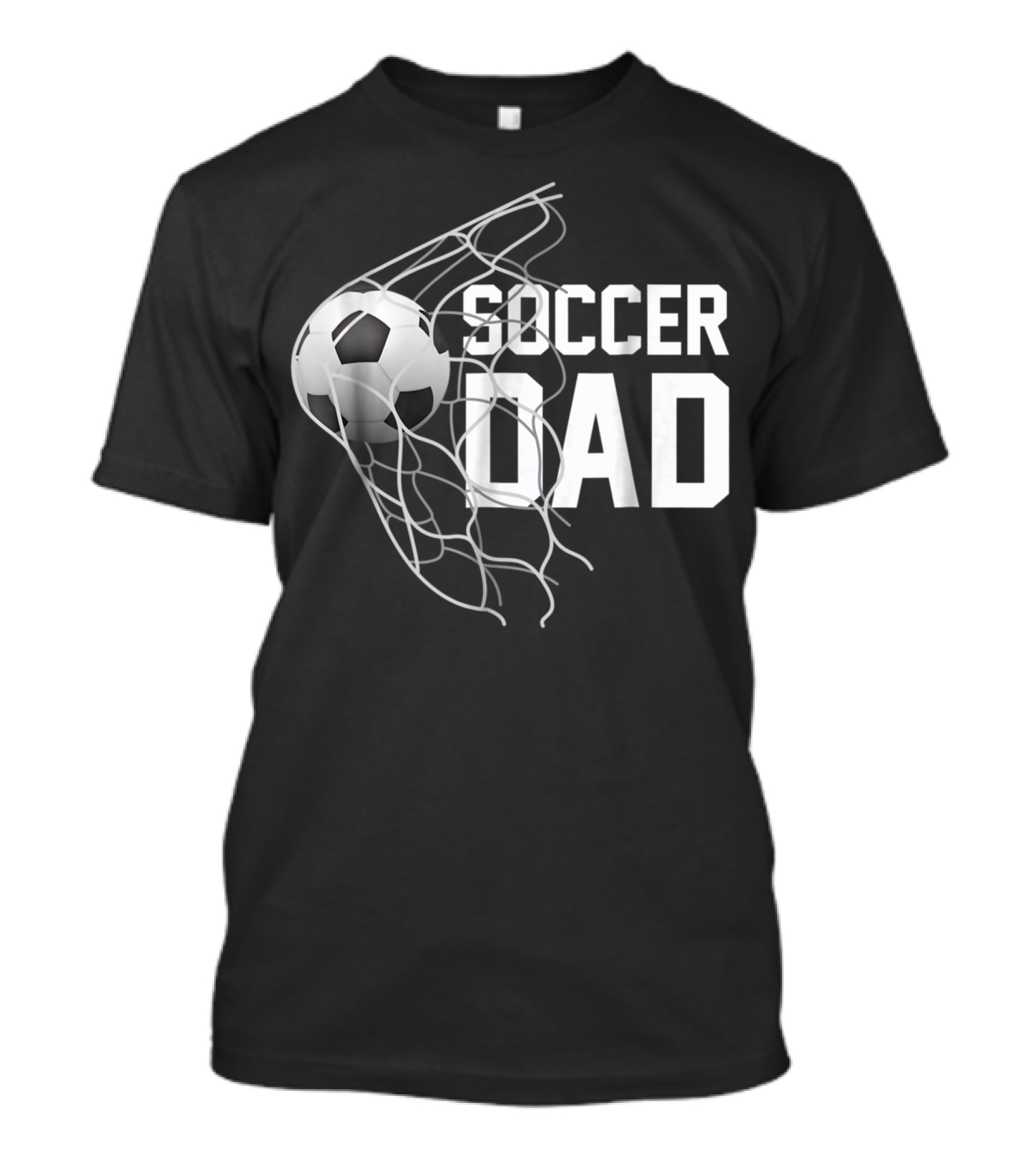 Soccer DAD Football Futbol Goal Net Parents T-Shirt