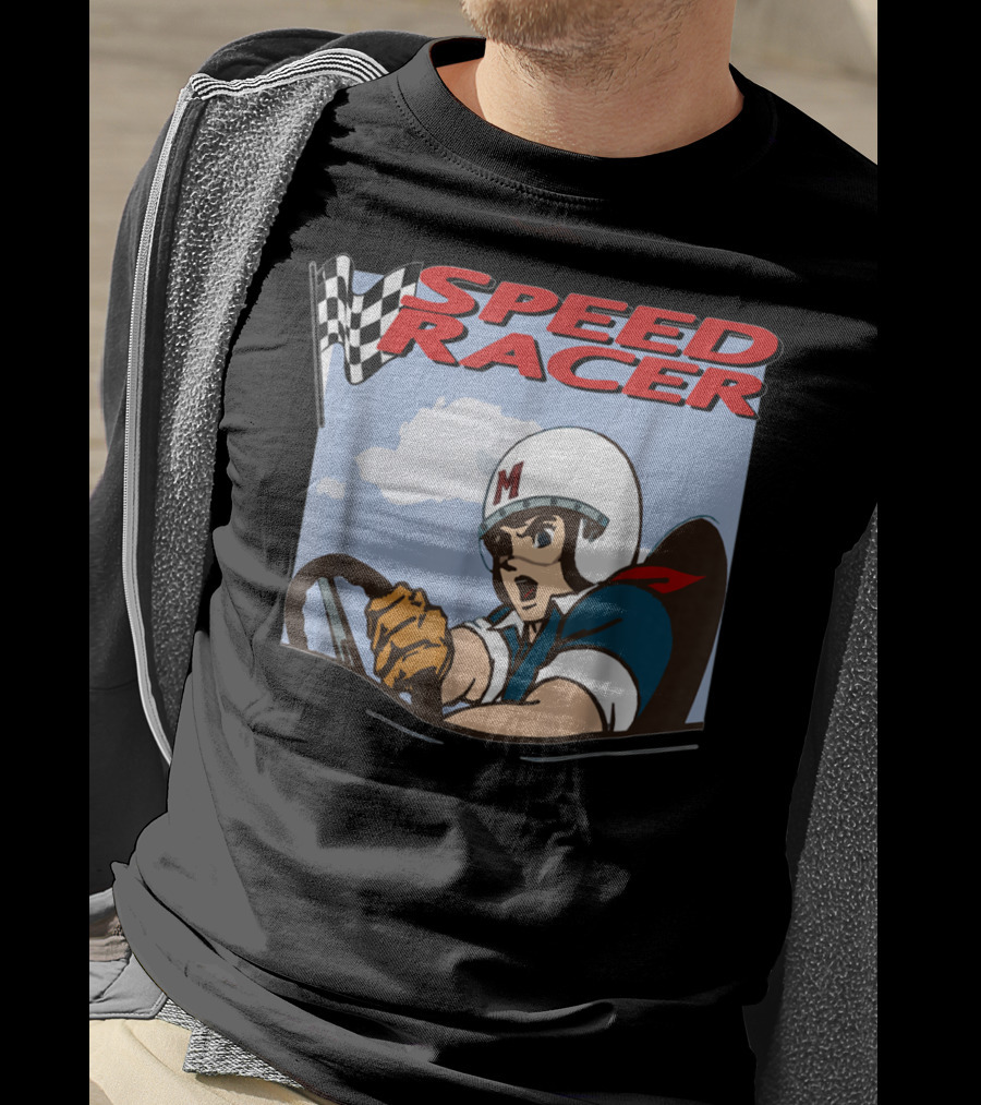 Speed Racer Classic Cartoon Driver Racing Adventure T-Shirt