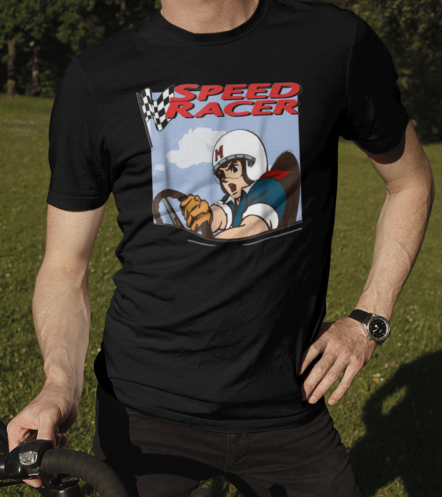 Speed Racer Classic Cartoon Driver Racing Adventure T-Shirt